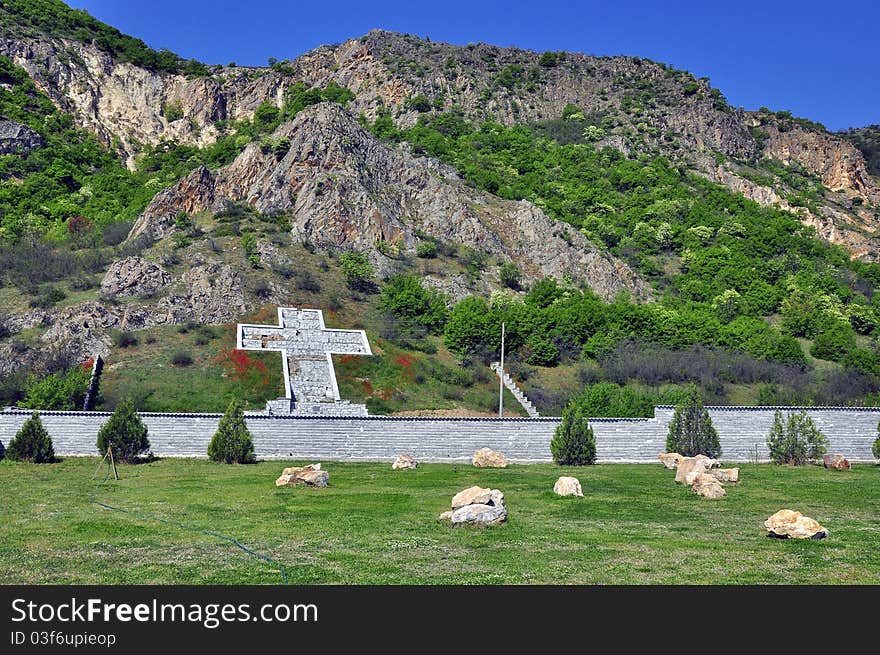 Park dedicated to vanga predictor in southern bugaria near kulata. Park dedicated to vanga predictor in southern bugaria near kulata