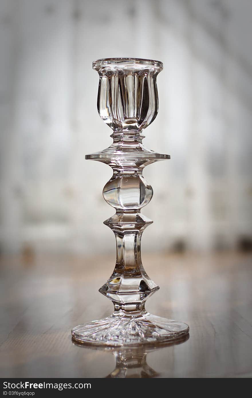 Glas candlestick