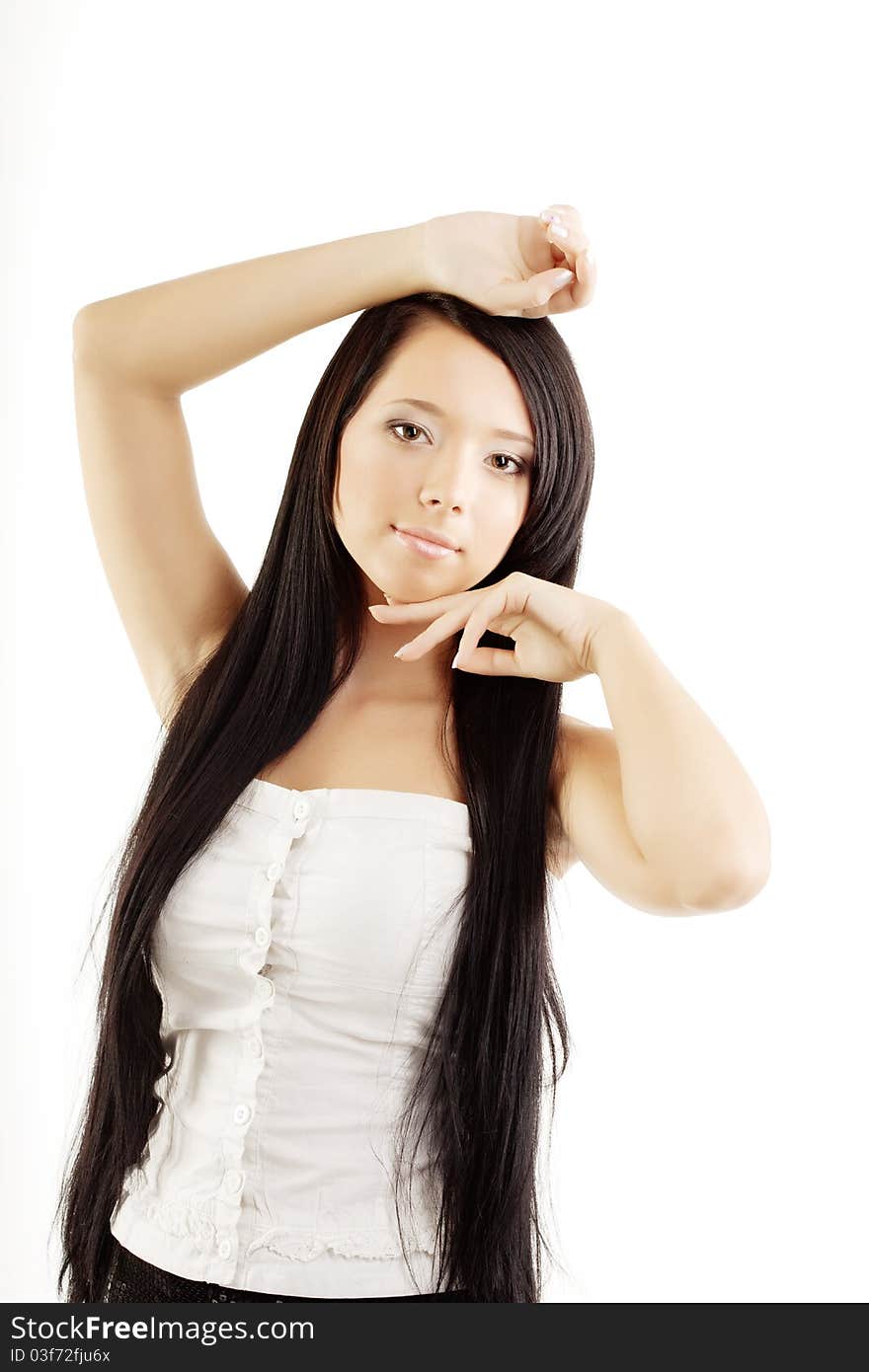 Gorgeous girls with beautiful hair