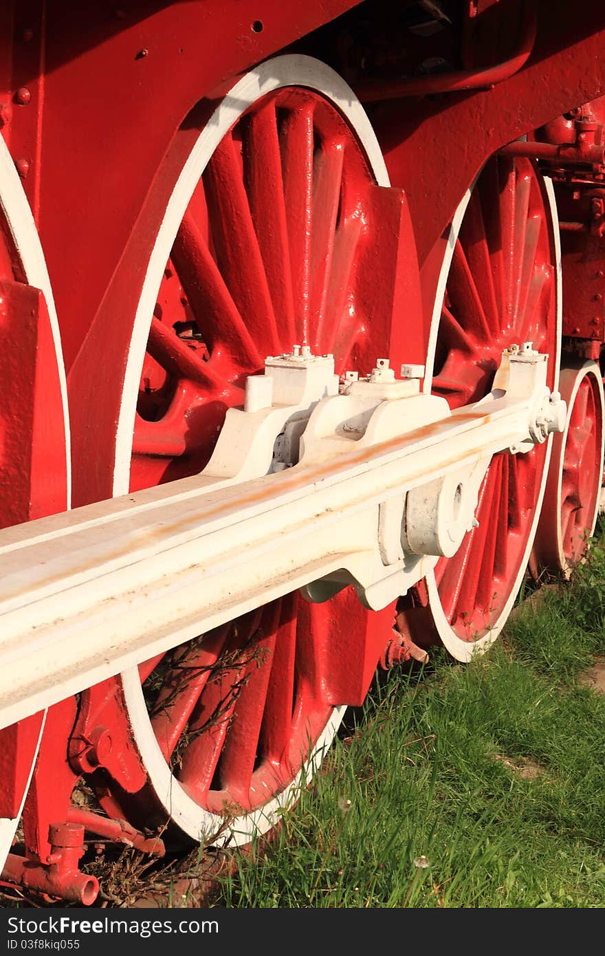 Steam locomotive train