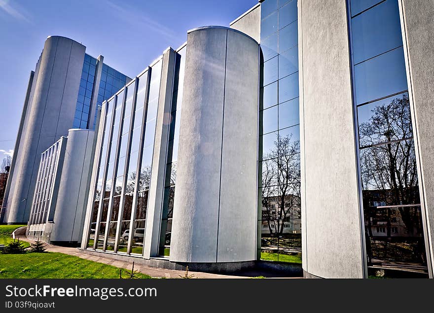 New office building in business center