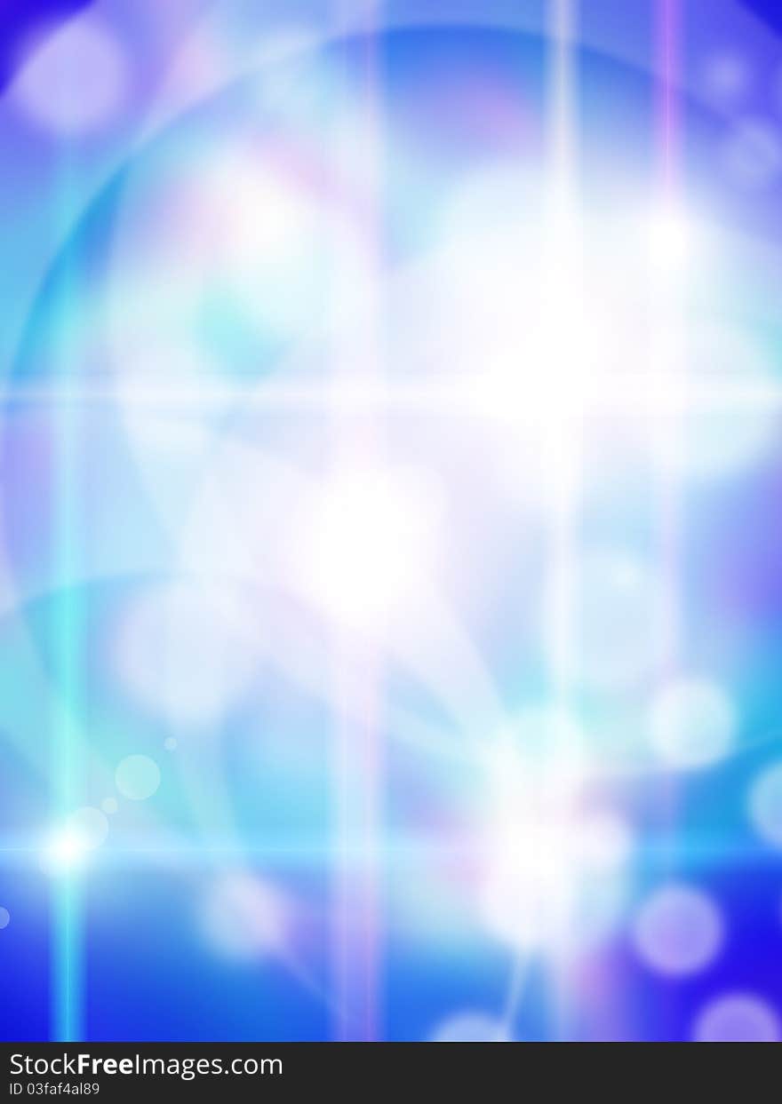 Abstract Blue Background