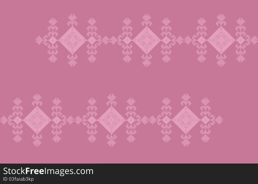 Pink carpet design background antique design. Pink carpet design background antique design