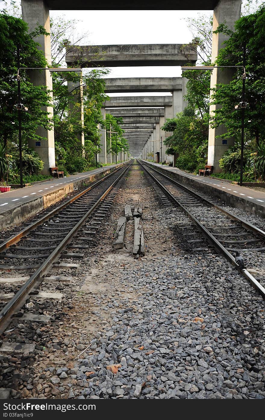 Railroad in Thailand