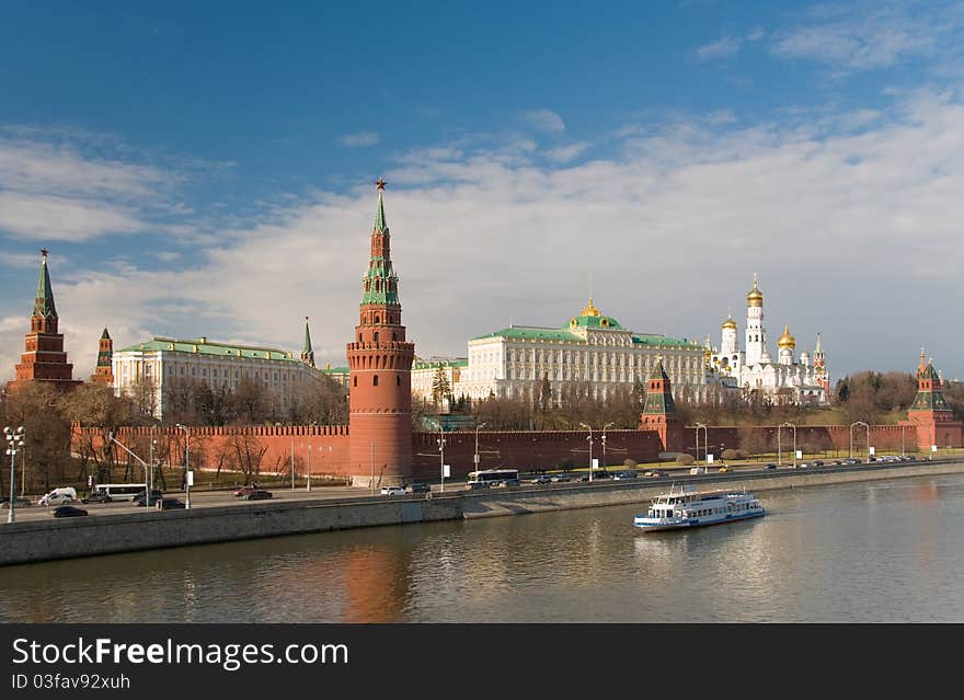 The historical center of Moscow. The historical center of Moscow