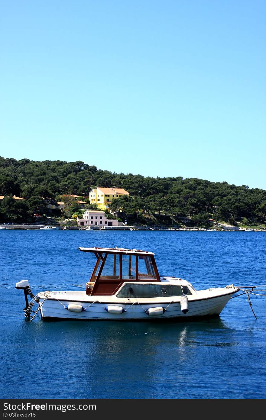 Boat in Croatia