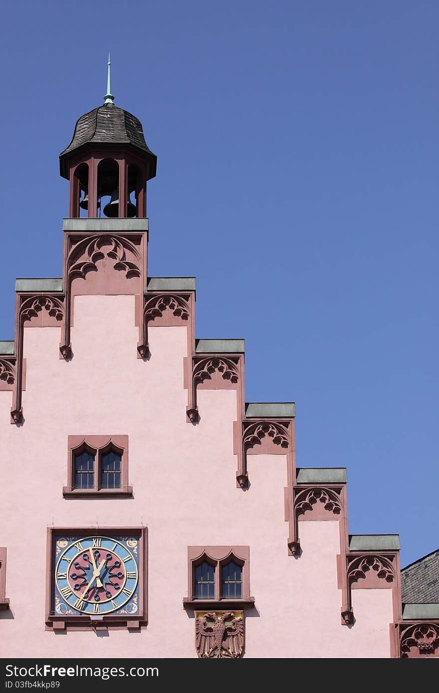 Old town hall detail in Frankfurt