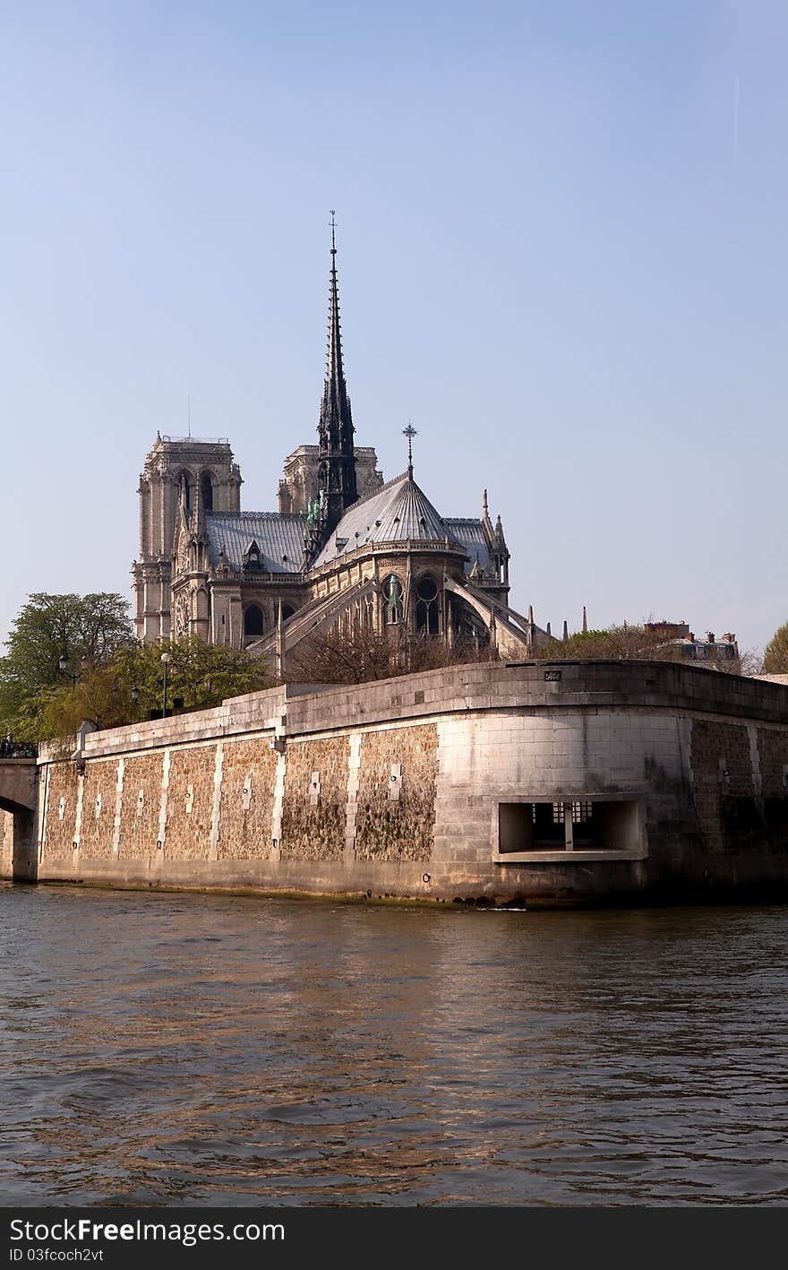 Notre Dame Cathedral & River Seine