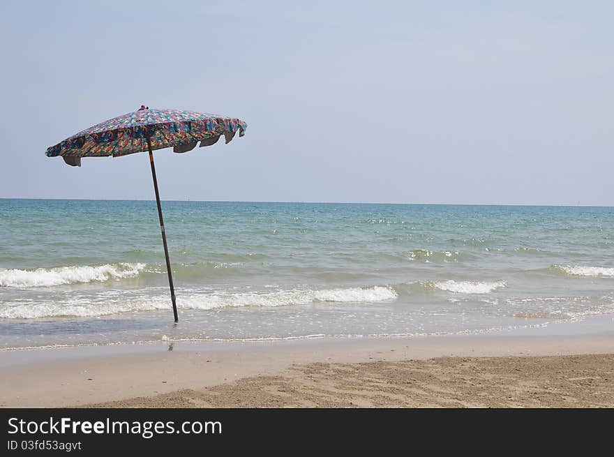 Summer on the beach of Thailand