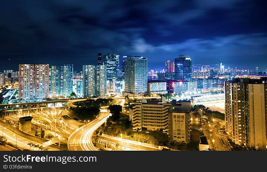 Modern Building in Hong Kong