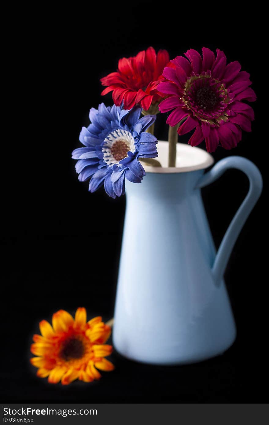 Vase and Flowers