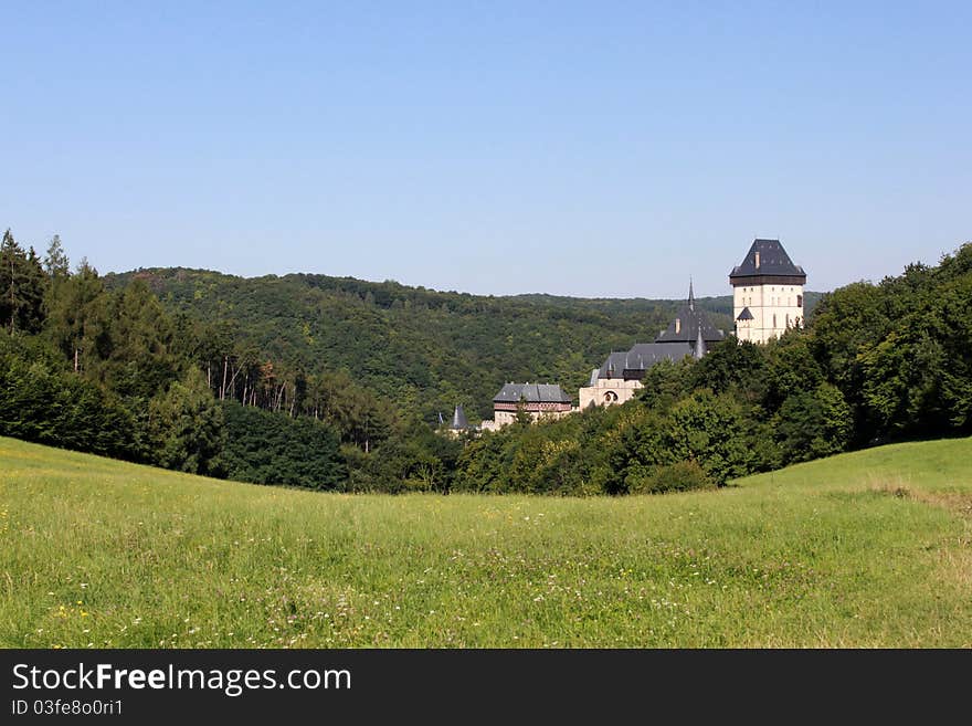 Karlstejn Castle in Prague