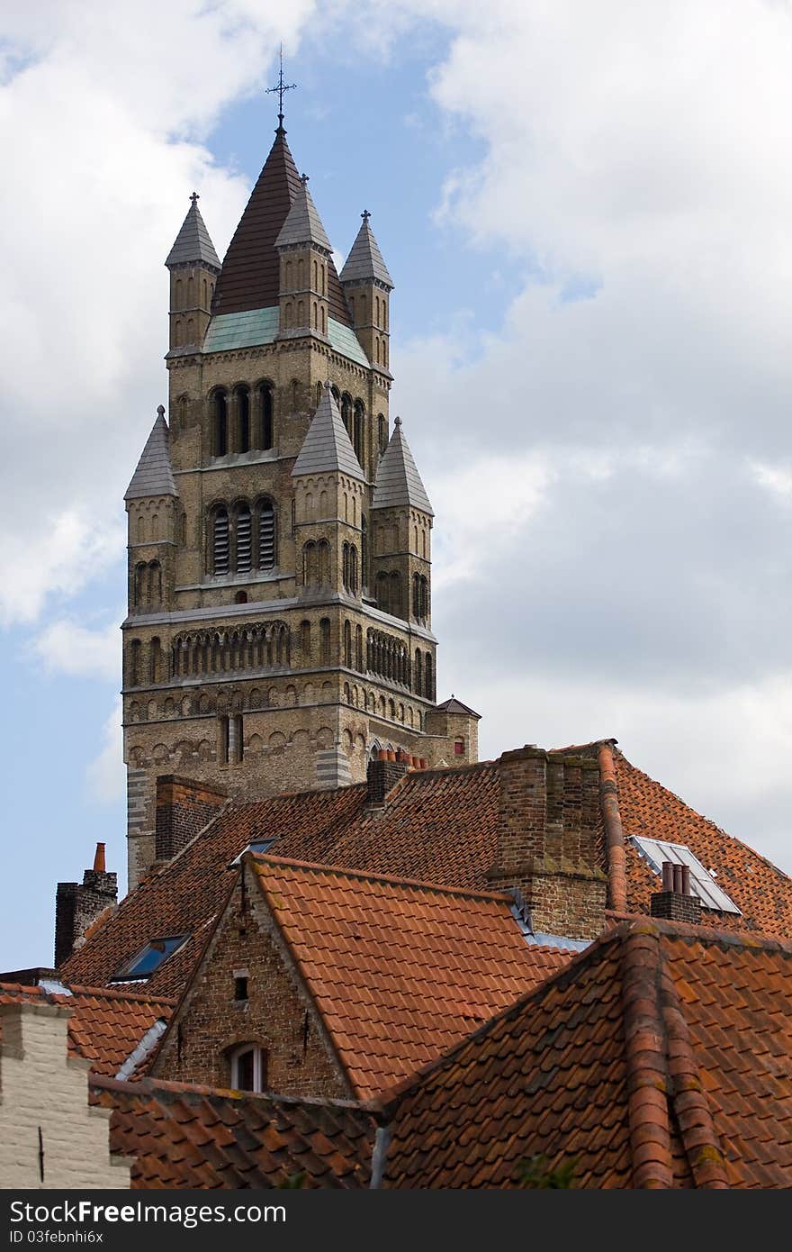 St. Salvador Church in Bruges.