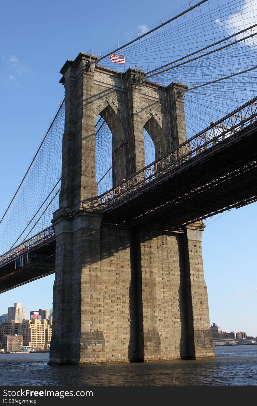 Brooklyn Bridge West Tower