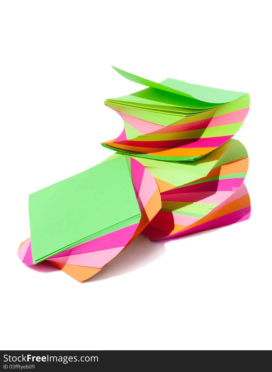 Multi-colored paper for a data recording. Multi-colored paper for a data recording