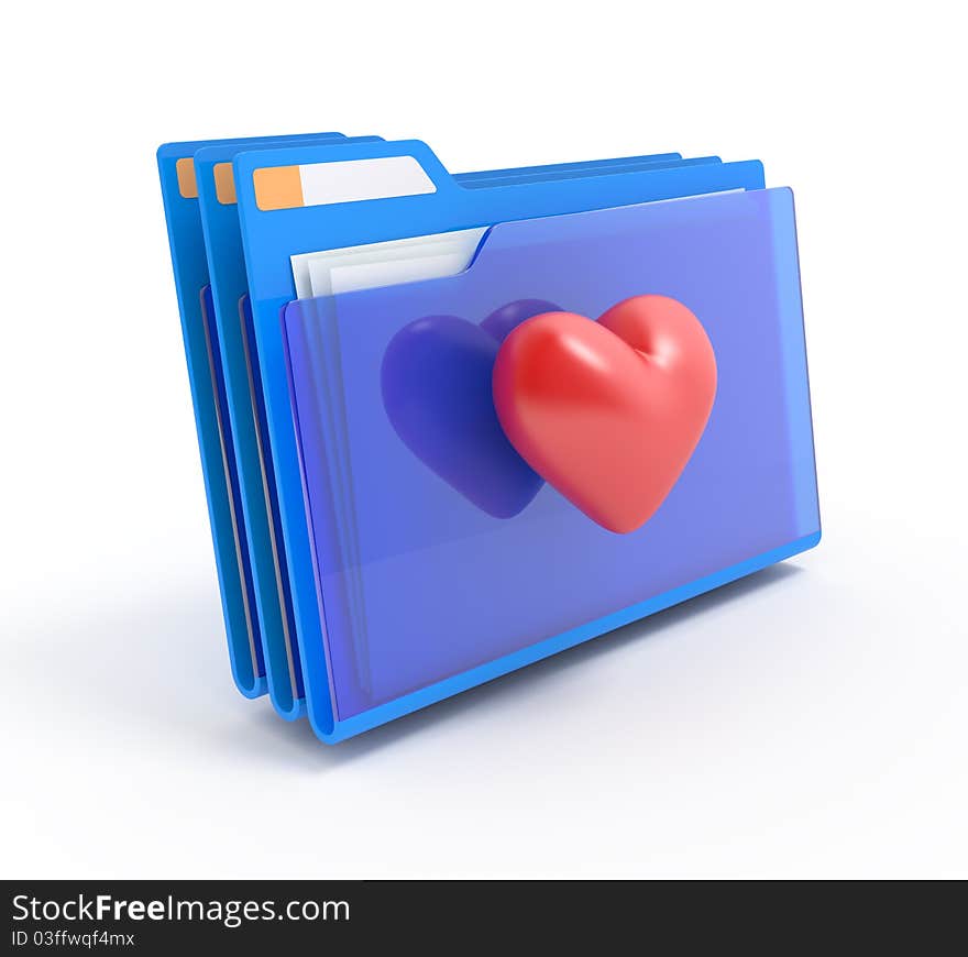 Folders With A Heart.