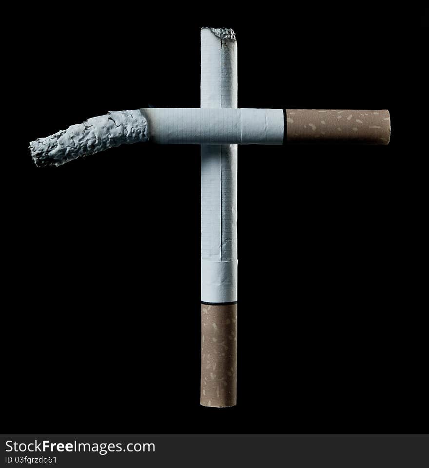 Cigarette cross