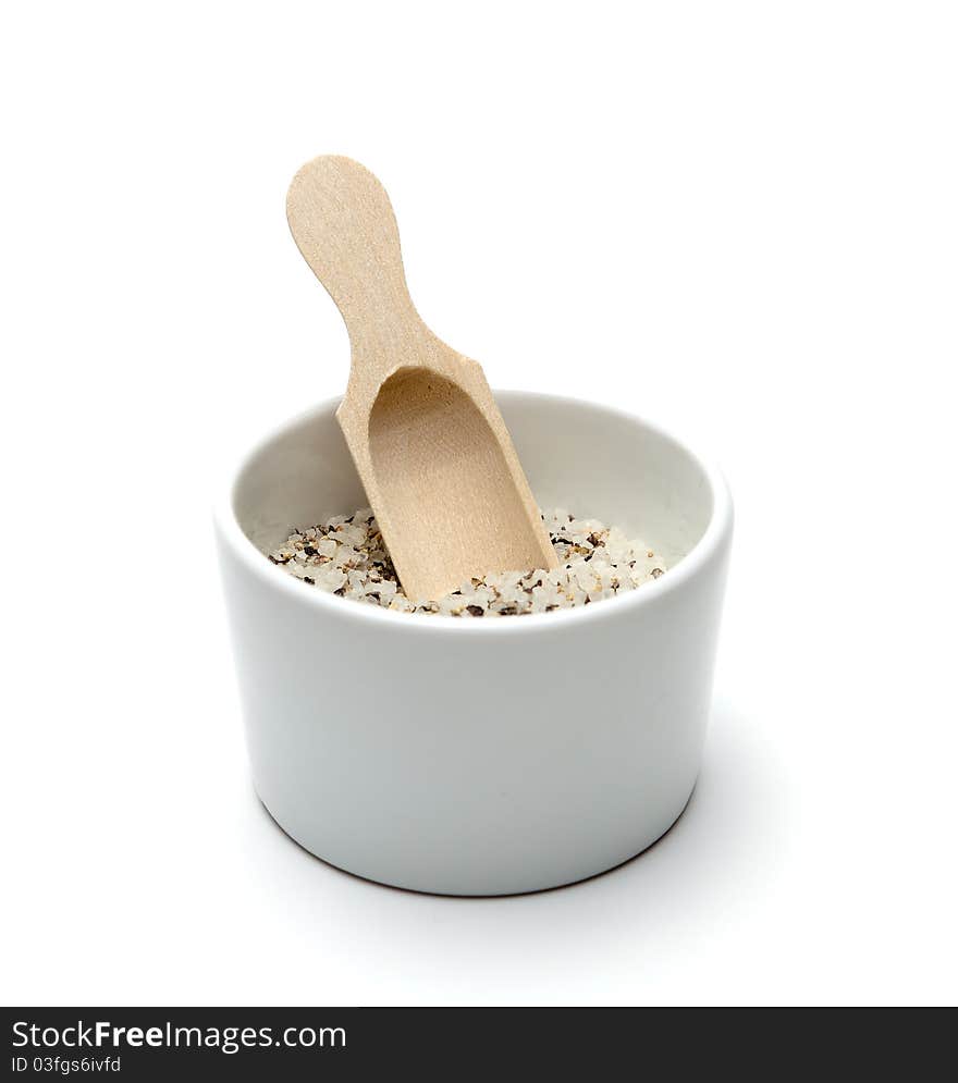 Salt Cointaner With Spoon