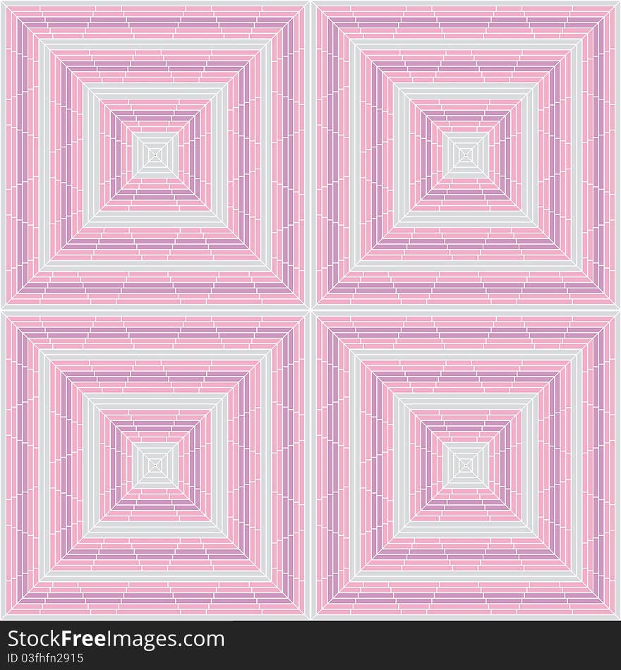 Seamless Square Ceramic Background