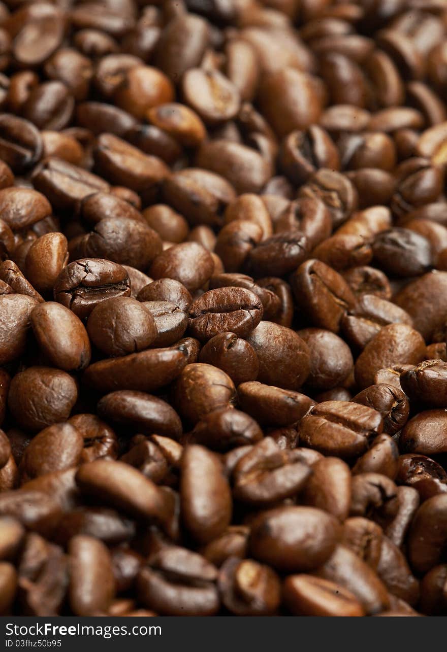 Coffee roasted beans