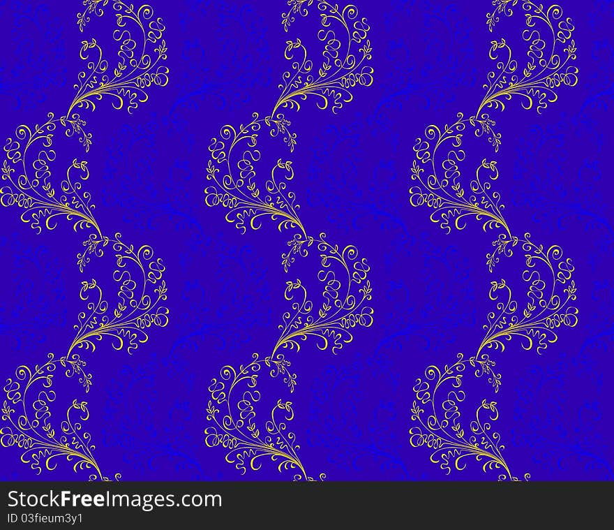 Vector Seamless Floral Pattern