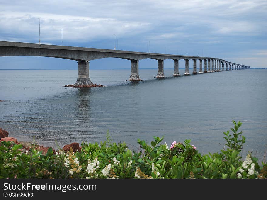 Confederation Bridge in New Brunswick