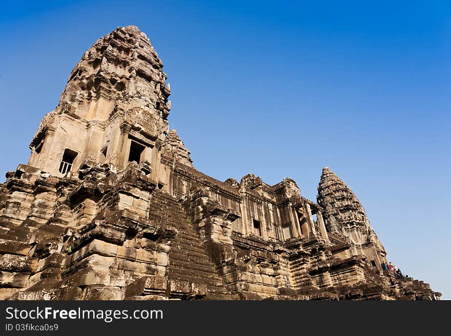 Angkor Wat is built in the early 12th century which become a symbol of Cambodia. Angkor Wat is built in the early 12th century which become a symbol of Cambodia.