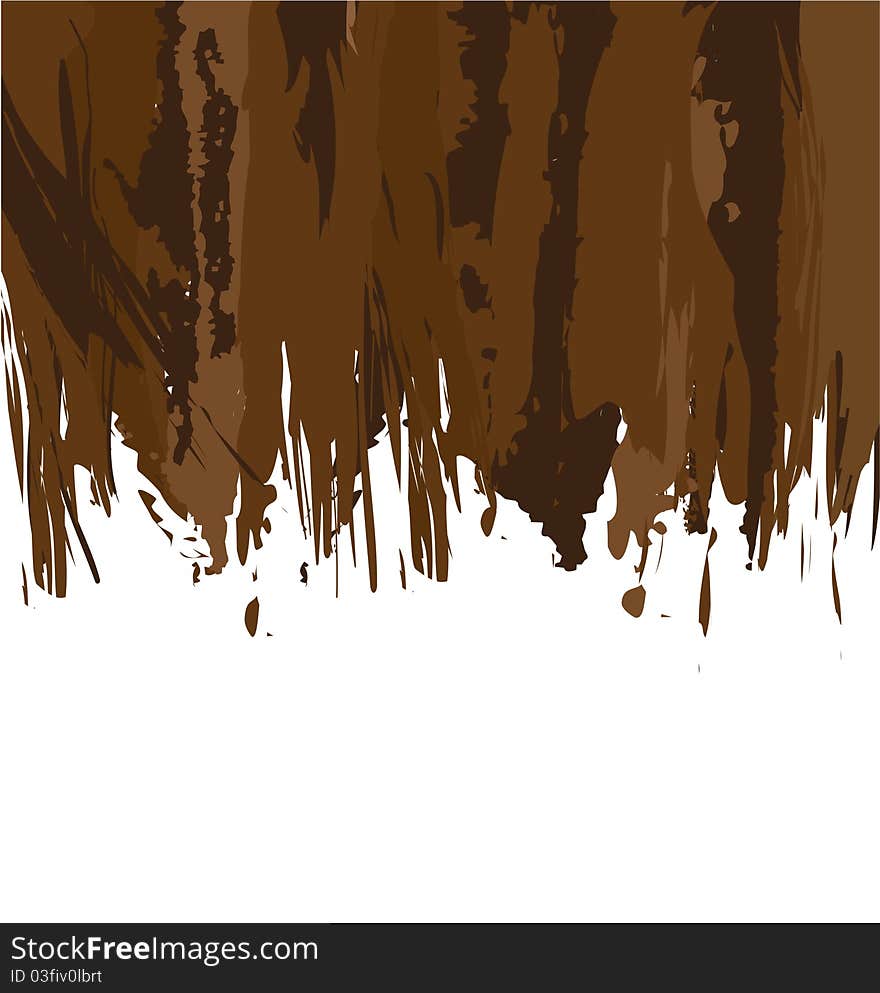 vector abstract grunge background with brush strokes