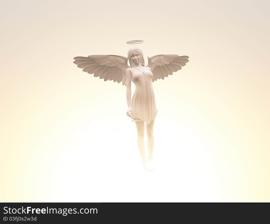 Cg of an little flying angel