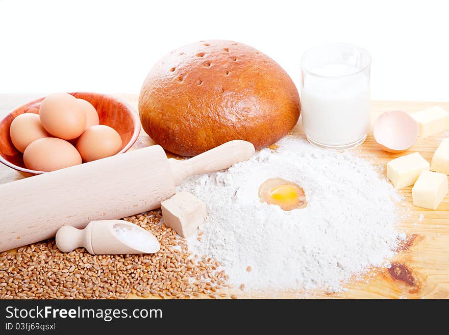 Ingredients for dough