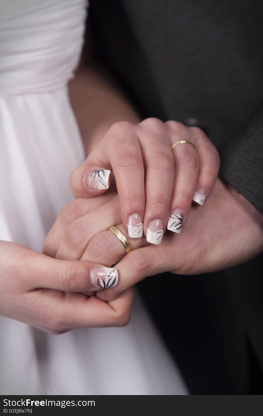 Bride And Groom - Hands