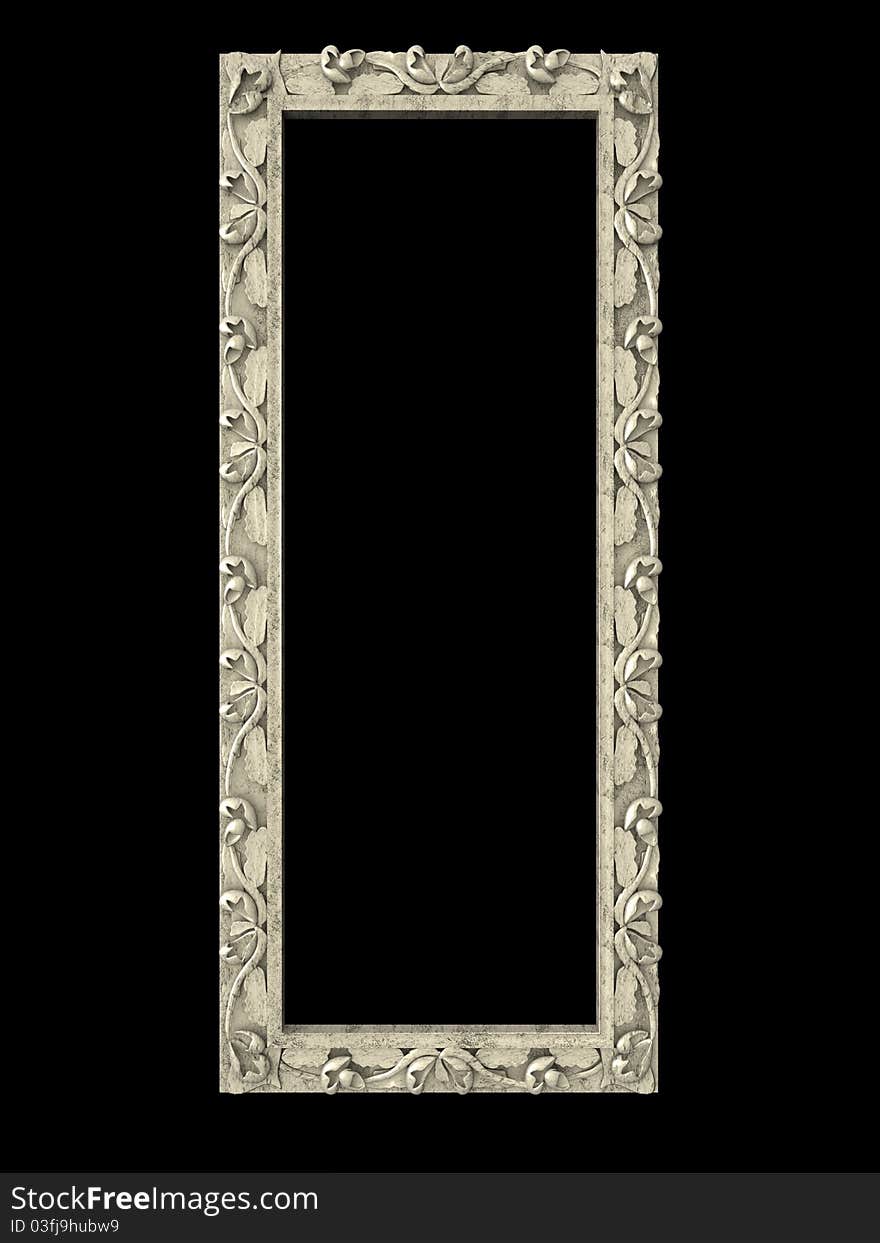 3d Antique Frame