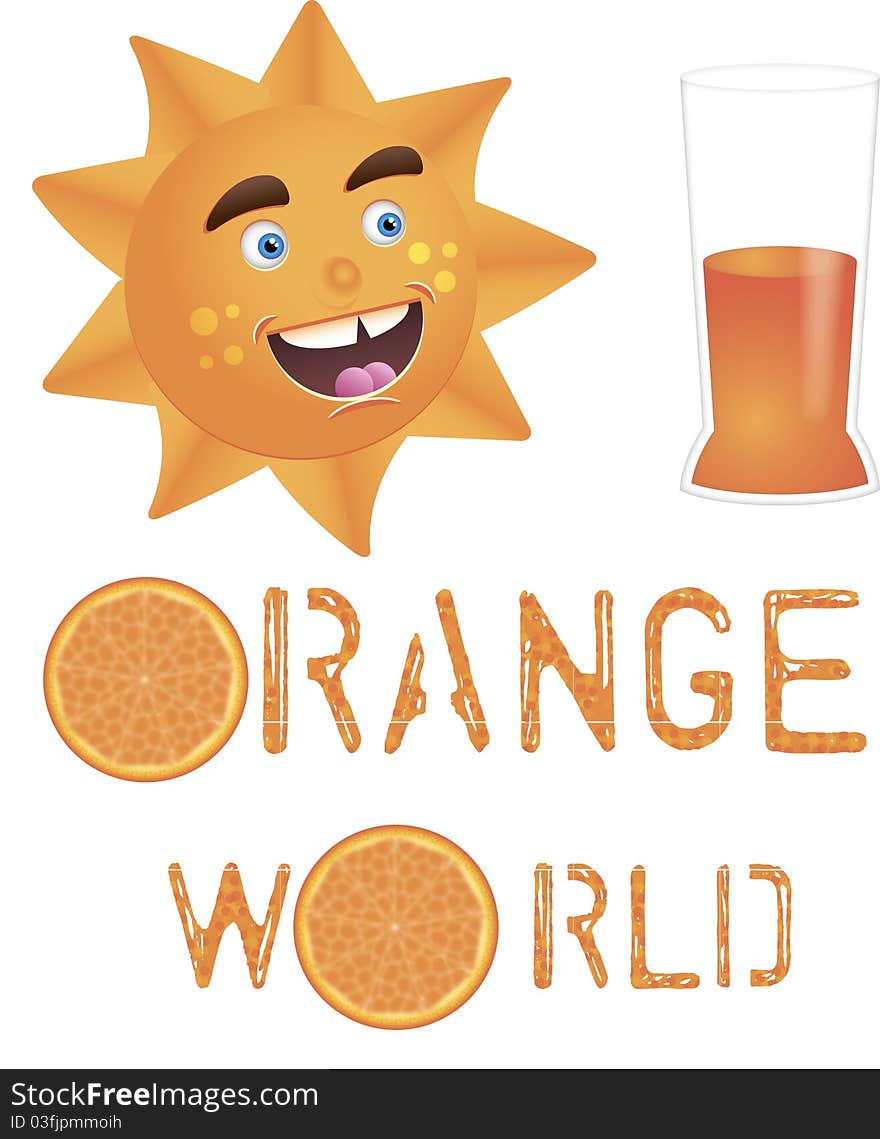 The Sun With Orange Juice