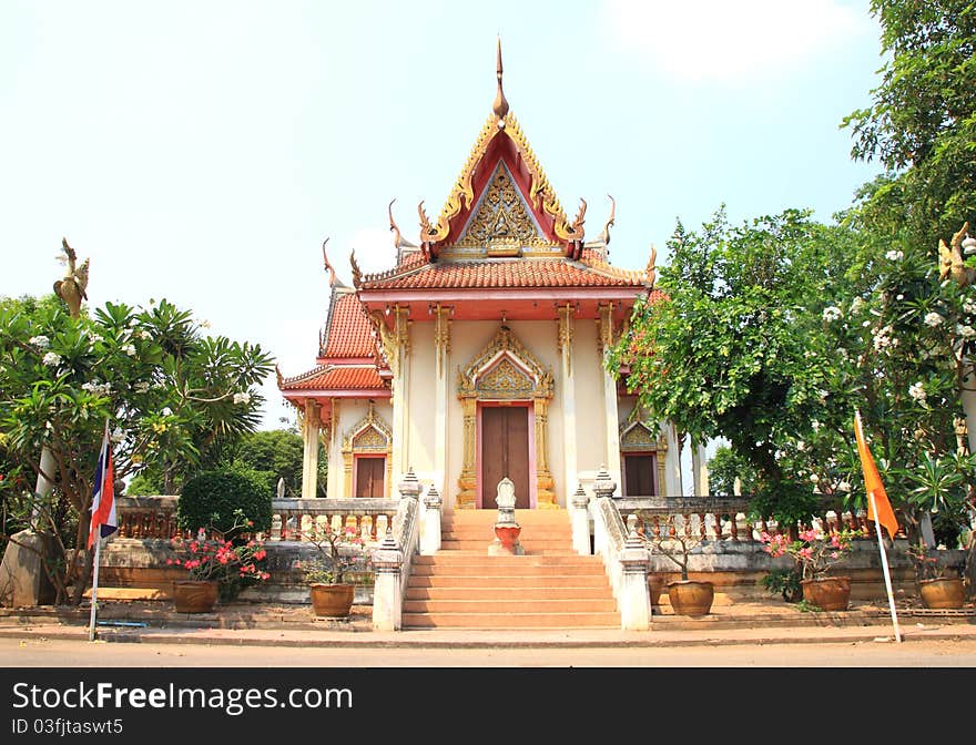 Church of Thai arts in Thailand