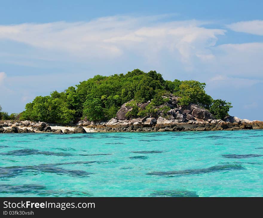 Beautiful tropical beach