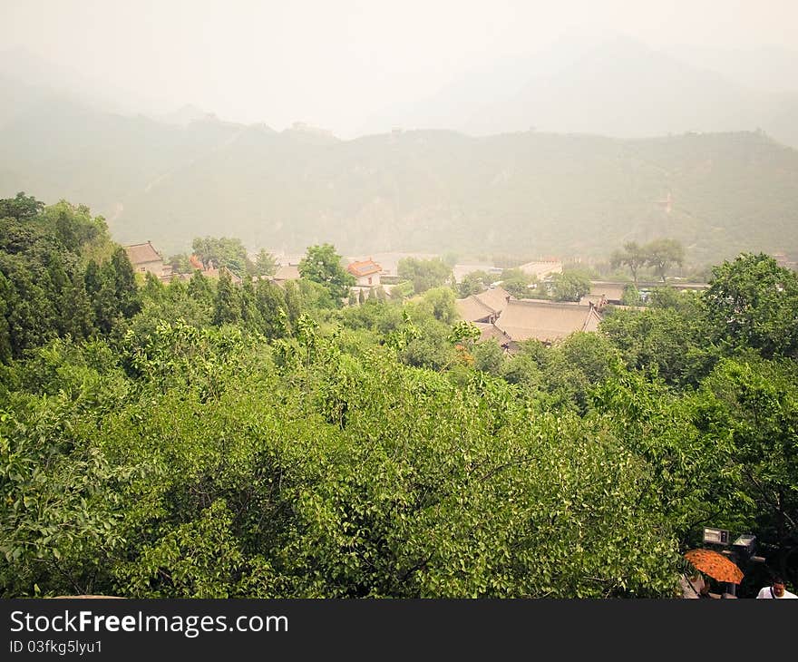 Great Wall of China near Beijing