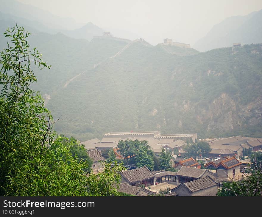 Great Wall of China near Beijing