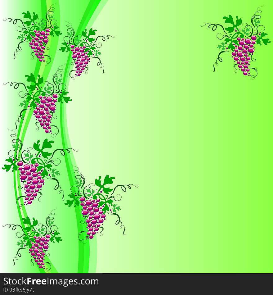 Background Of Grapes