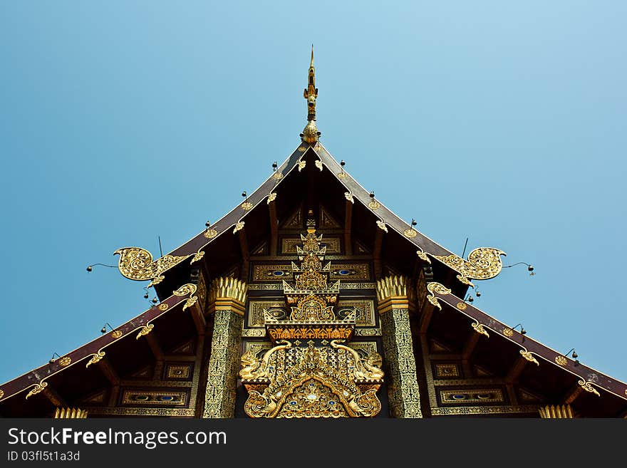 Thai Thai architectural art works horticultural world. Thai Thai architectural art works horticultural world.