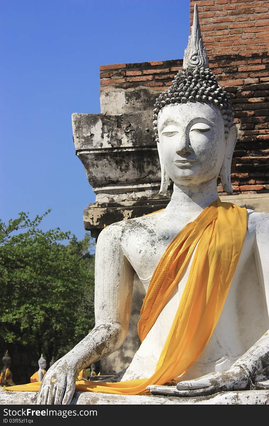 Images of Buddha on temple. Images of Buddha on temple