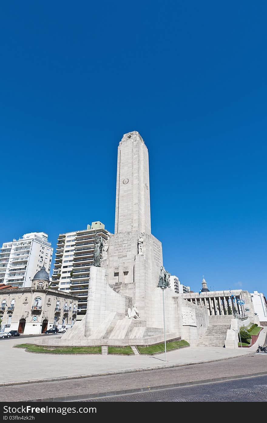 Monumento a la Bandera at Rosario city.