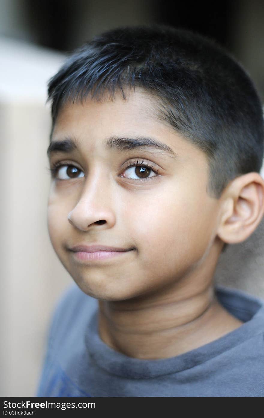 An handsome young indian man posing for the camera. An handsome young indian man posing for the camera