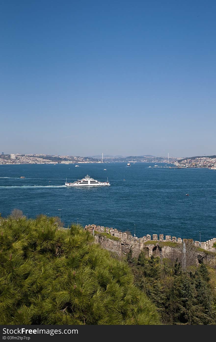 Bosphorus crossing Istanbul