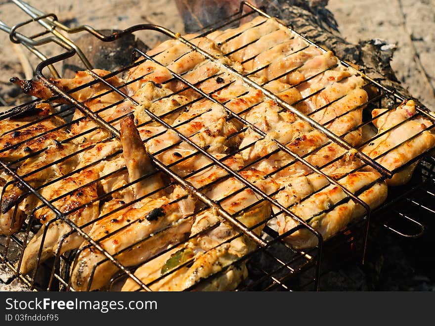 Chicken barbecue