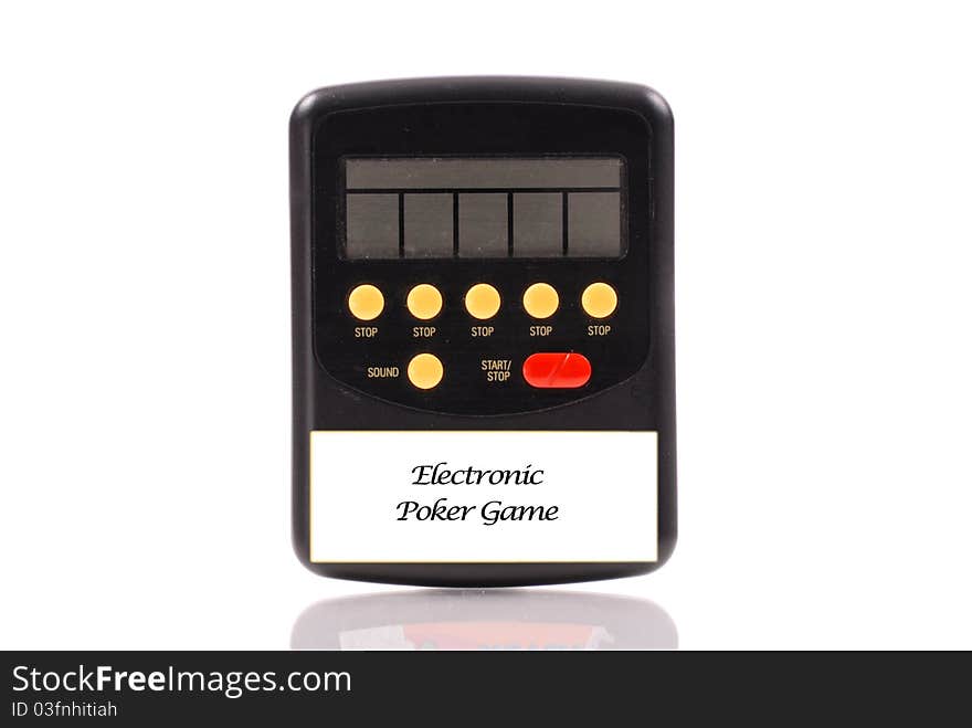 Electronic Poker Game