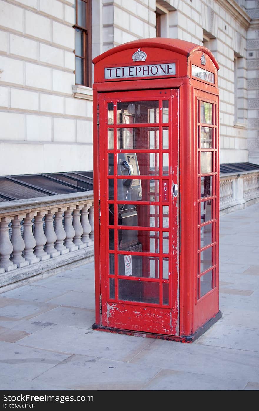 Red London Telephone Box