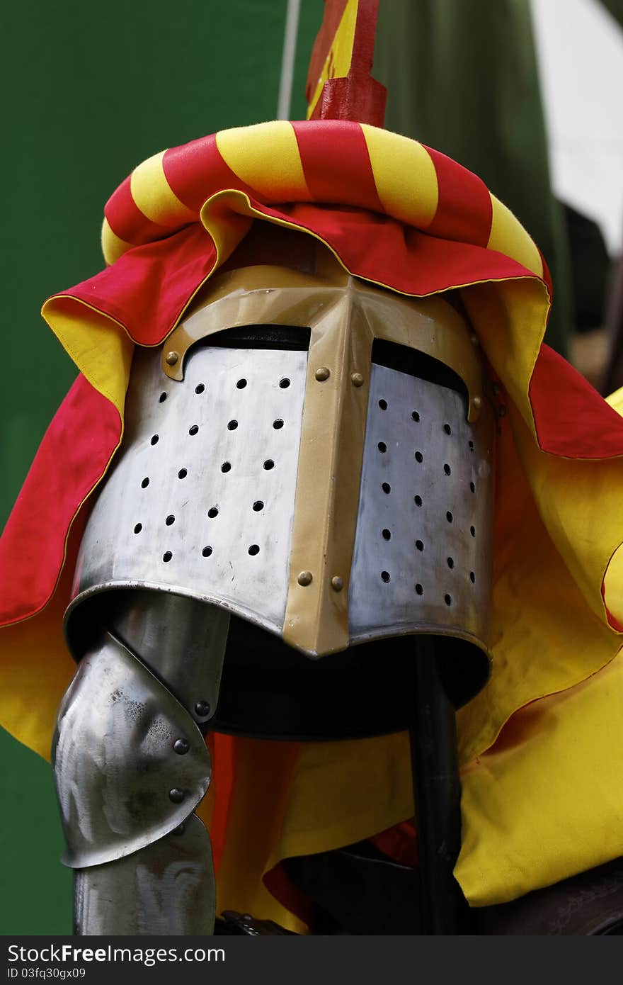 Helmet Of A Knight