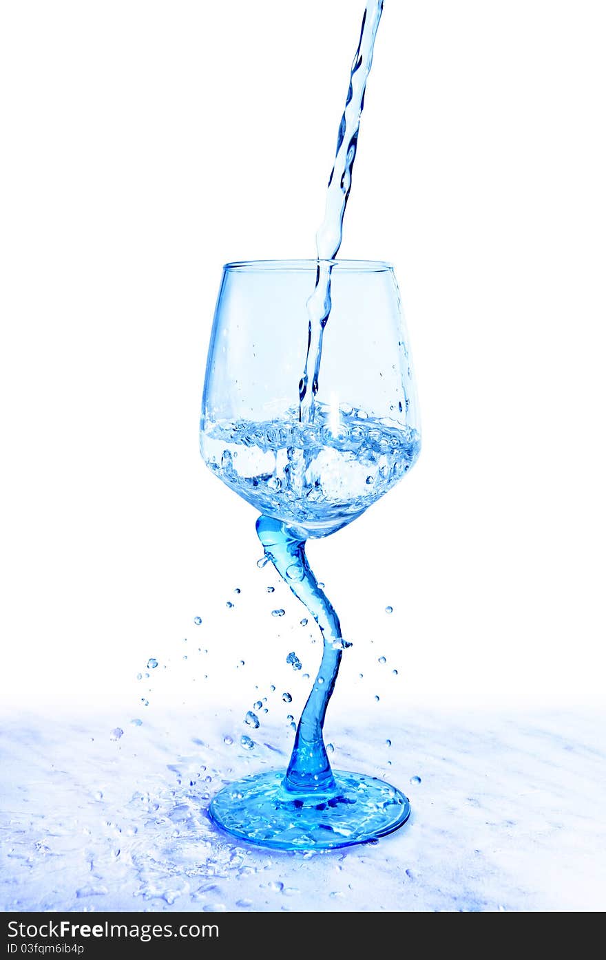 Glass of water