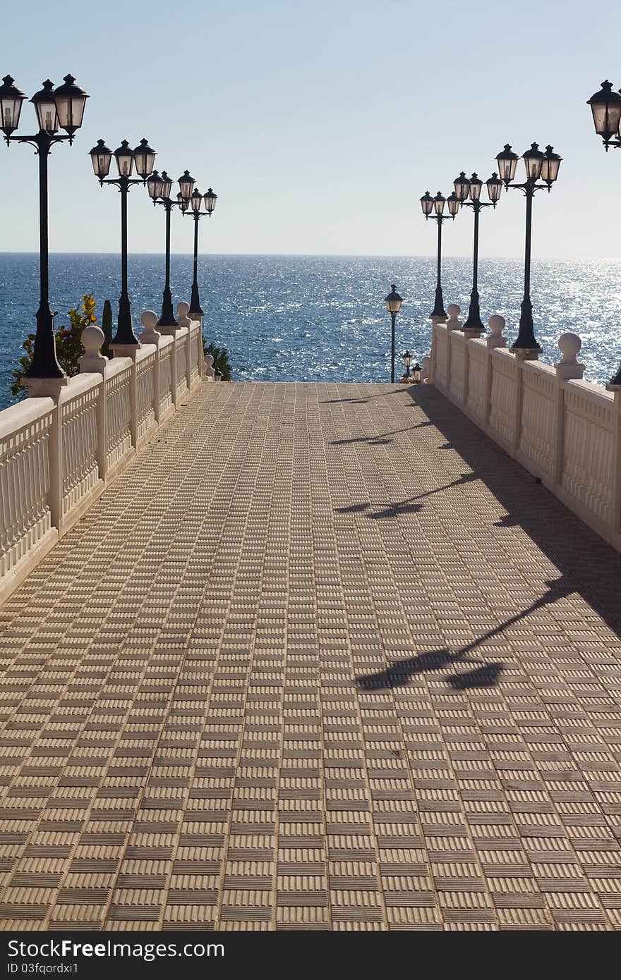 Walkway To The Sea