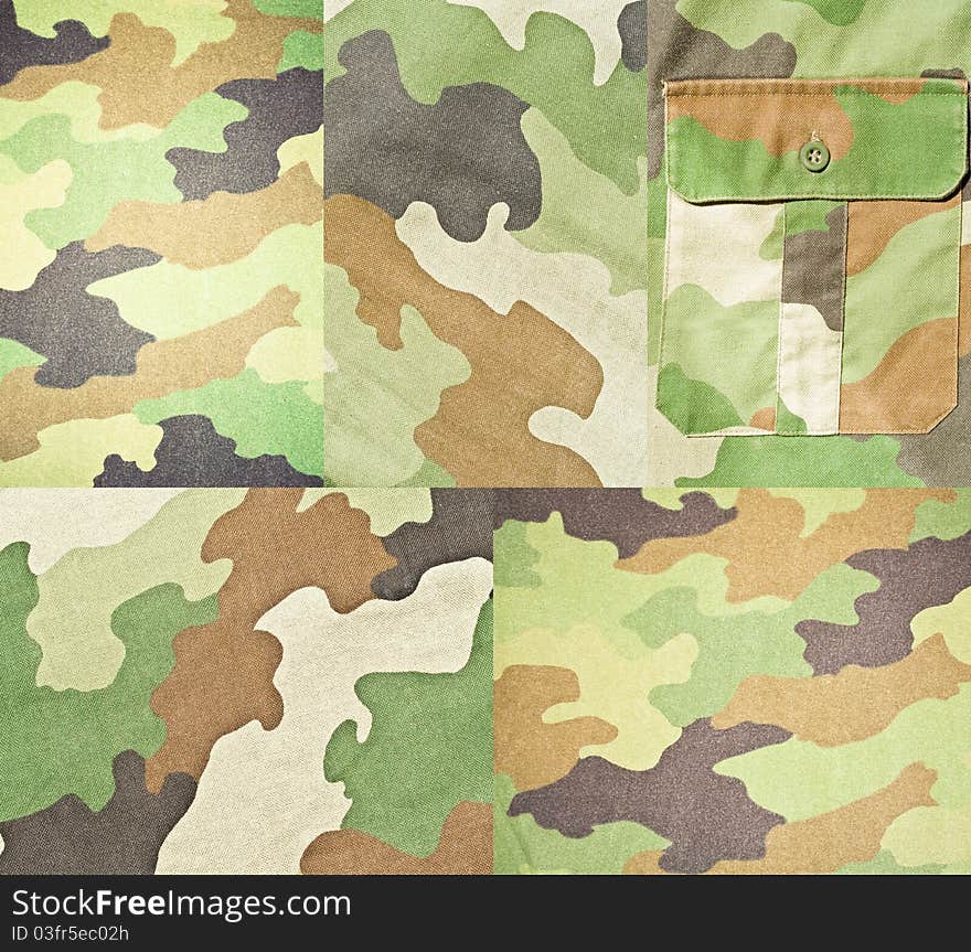 Collection of army backgrounds